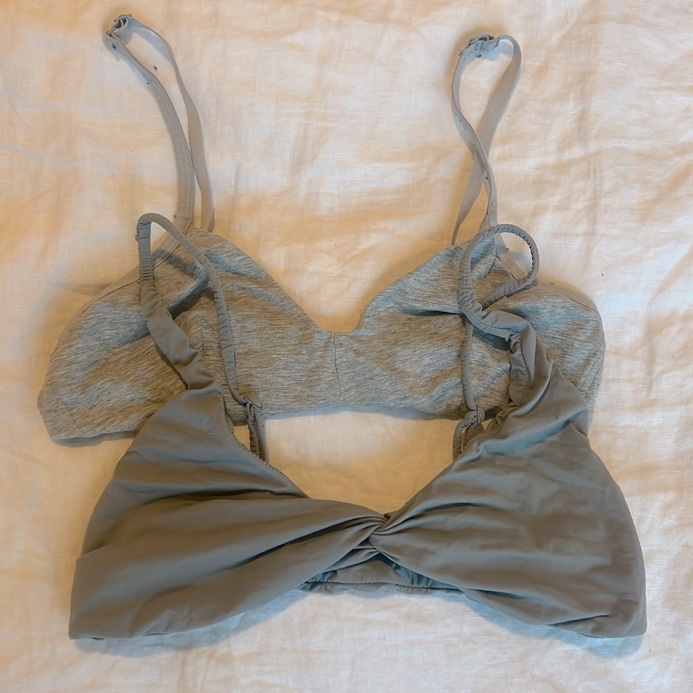 Everlane and Skims bralettes size medium B-C